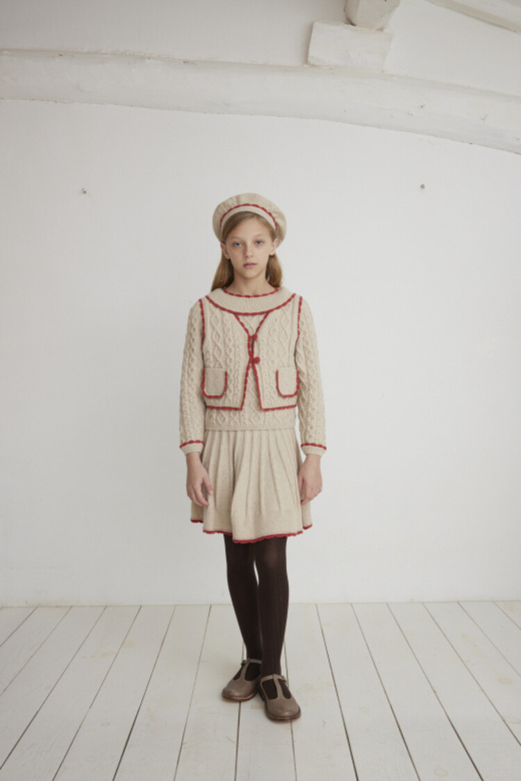 Bebe Organic Sienna Sweater - Natural Knit