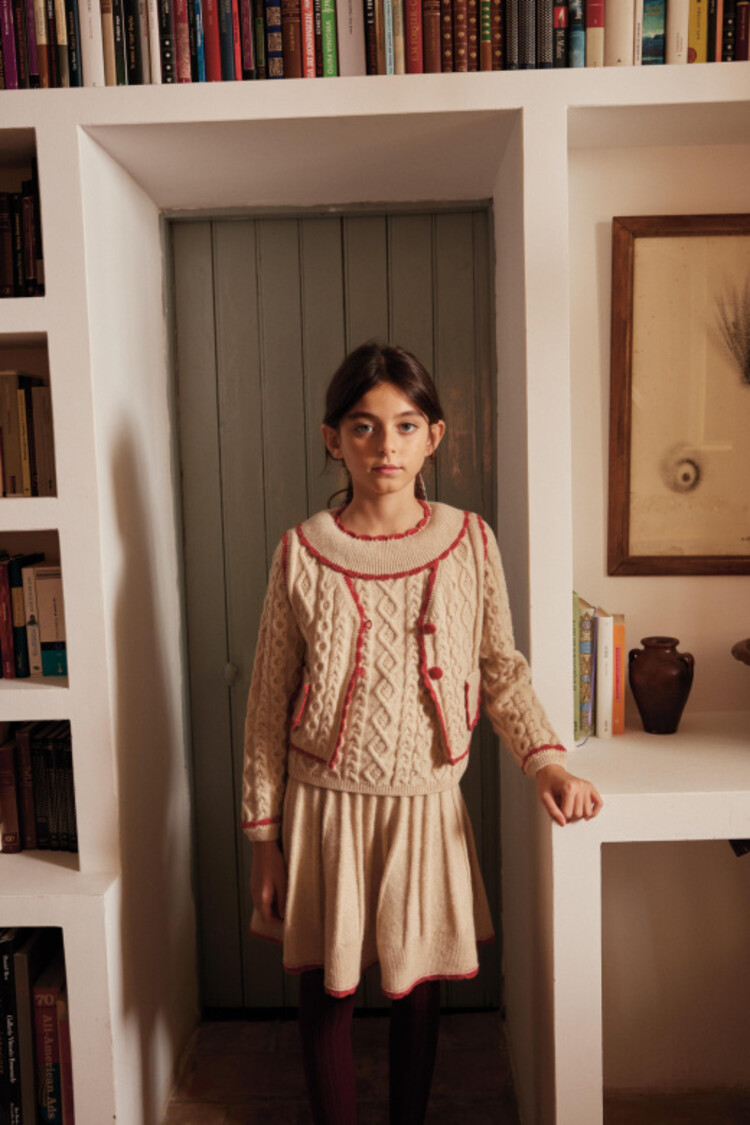 Bebe Organic Sienna Sweater - Natural Knit