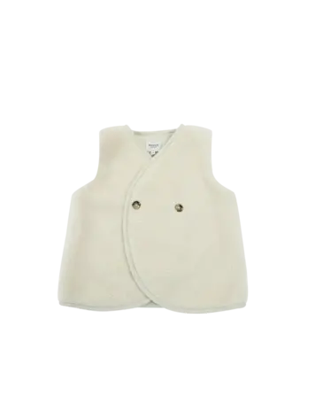 Donsje Amsterdam Monty Gilet - Cream