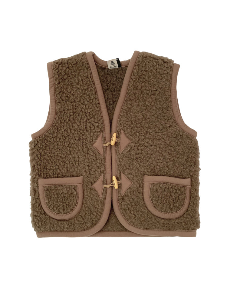 Alwero Bodywarmer Alpen Junior - Bark