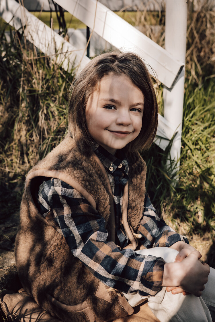 Alwero Bodywarmer Alpen Junior - Bark