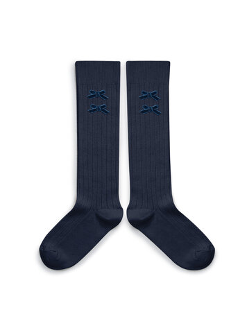 Collégien Hortense - High Socks - Nuit Etoilée