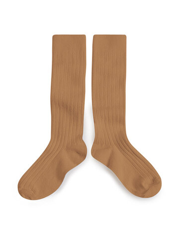 Collégien La Haute - Knee-High Socks - Caramel au Beurre Salé
