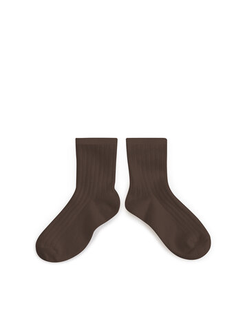 Collégien La Mini - Short Socks - Chocolat au Lait