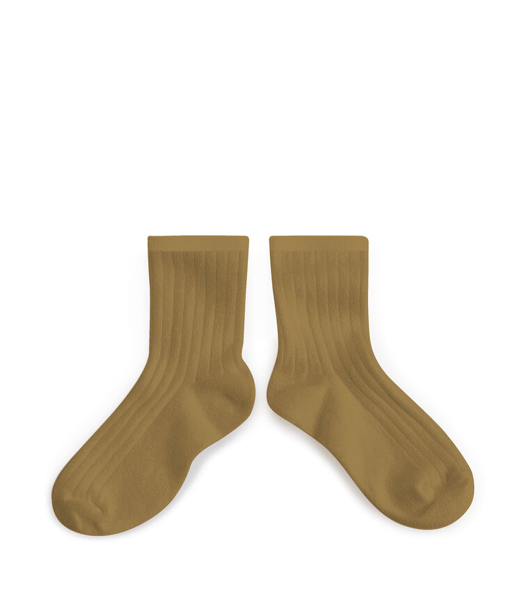 Collégien La Mini - Short Socks - Biscuit