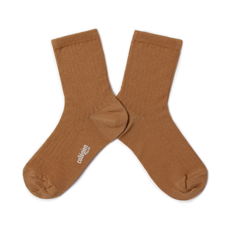 Collégien Paul - Short Socks - Caramel Au Beurre Salé