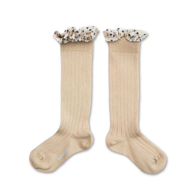 Collégien Maud - Hoge Sokken - Sable