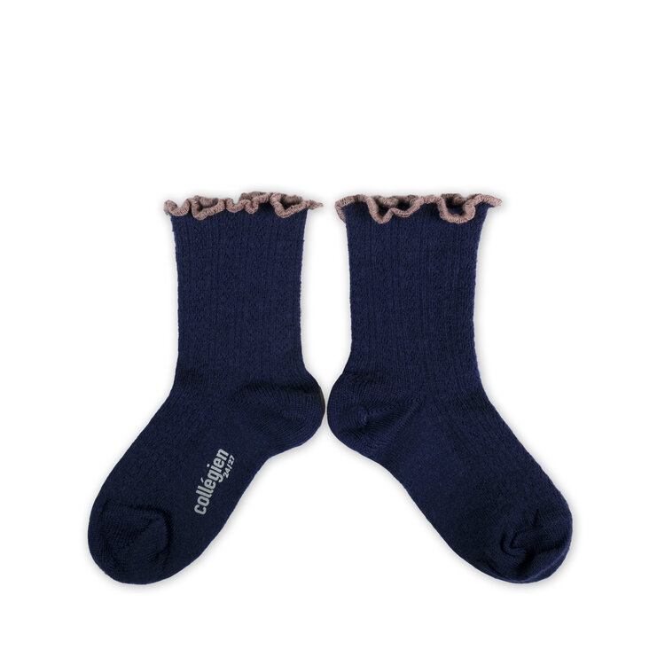 Collégien Ambre - Woolen Socks - Nuit Etoilée