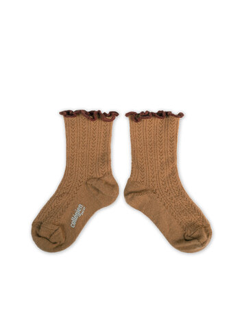 Collégien Ambre - Woolen Socks - Caramel au Beurre Salé
