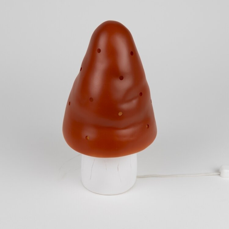 Heico Mushroom Lamp Small - Red Brick