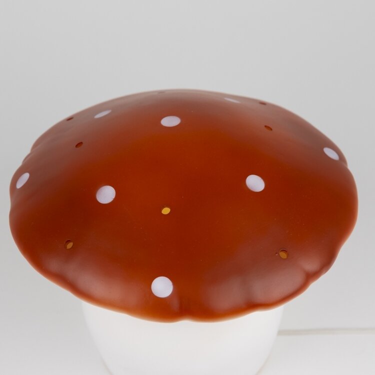 Heico Paddenstoel Lamp Medium - Red Brick