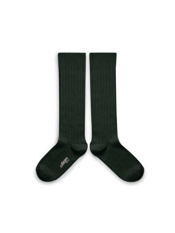 Collégien La Haute - Knee-High Socks - Vert Fôret