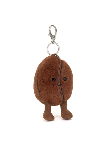 Jellycat Amuseables Coffee Bean Bag Charm