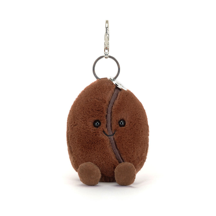 Jellycat Limited Amuseables Coffee Bean Bag Charm