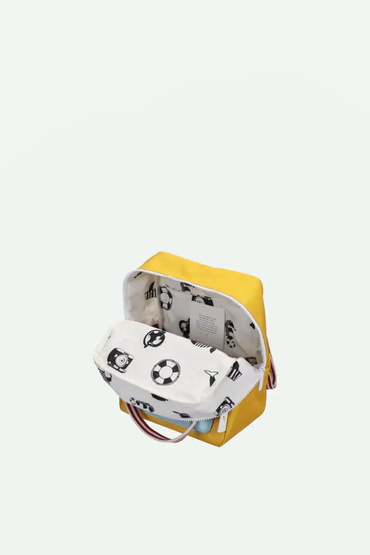 Sticky Lemon Backpack Small - Envelope - Submarine Yellow