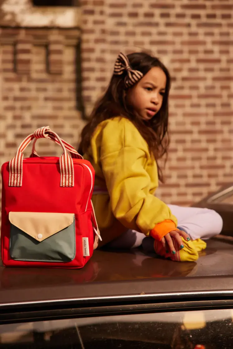 Sticky Lemon Backpack Small - Envelope - Red Hat