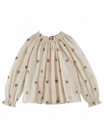 Emile et ida Blouse Brodee - All Over Rose
