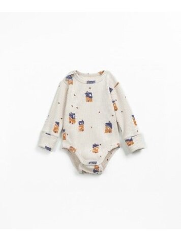 Play Up Printed Rib Flamé Body - Tones