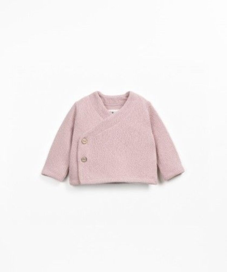 Play Up Jersey Sweater - Rose