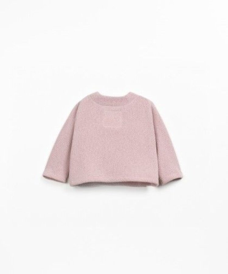 Play Up Jersey Sweater - Rose