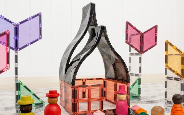 Connetix Magnetisch Bouwen - Ramps & Intersections - 16 Stuks