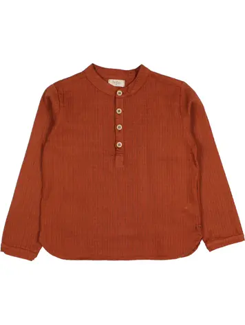 Buho Baby Check Shirt - Rust