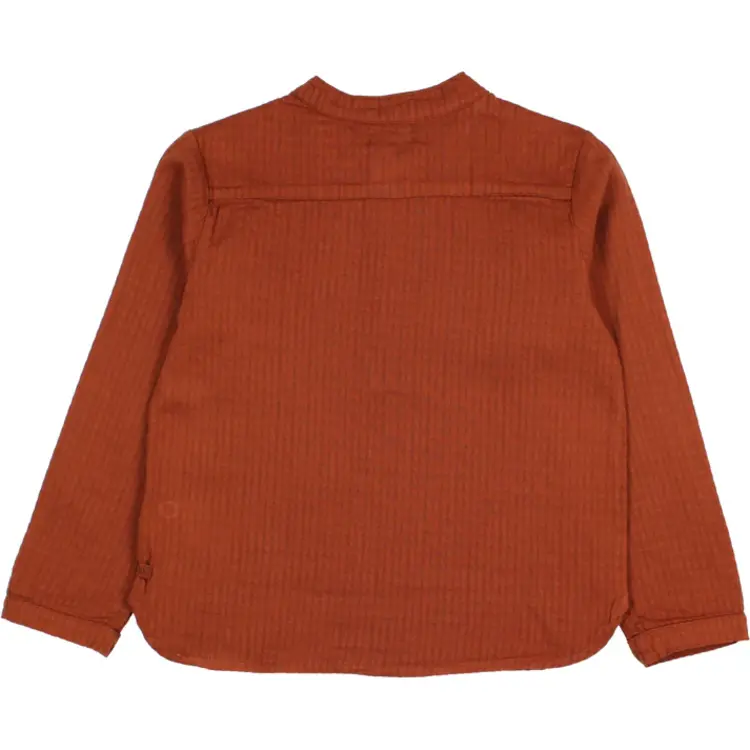 Buho Baby Check Shirt - Rust