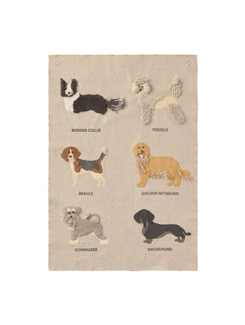 Lorena Canals Wall Hanger - Dogs