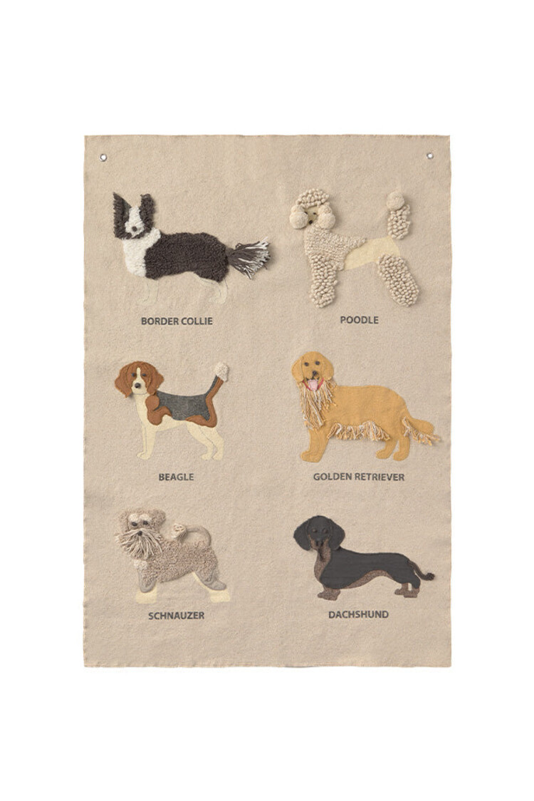 Lorena Canals Wall Hanger - Dogs