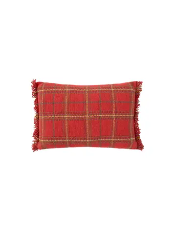 Lorena Canals Handgeweven Kussen - Mapple Red