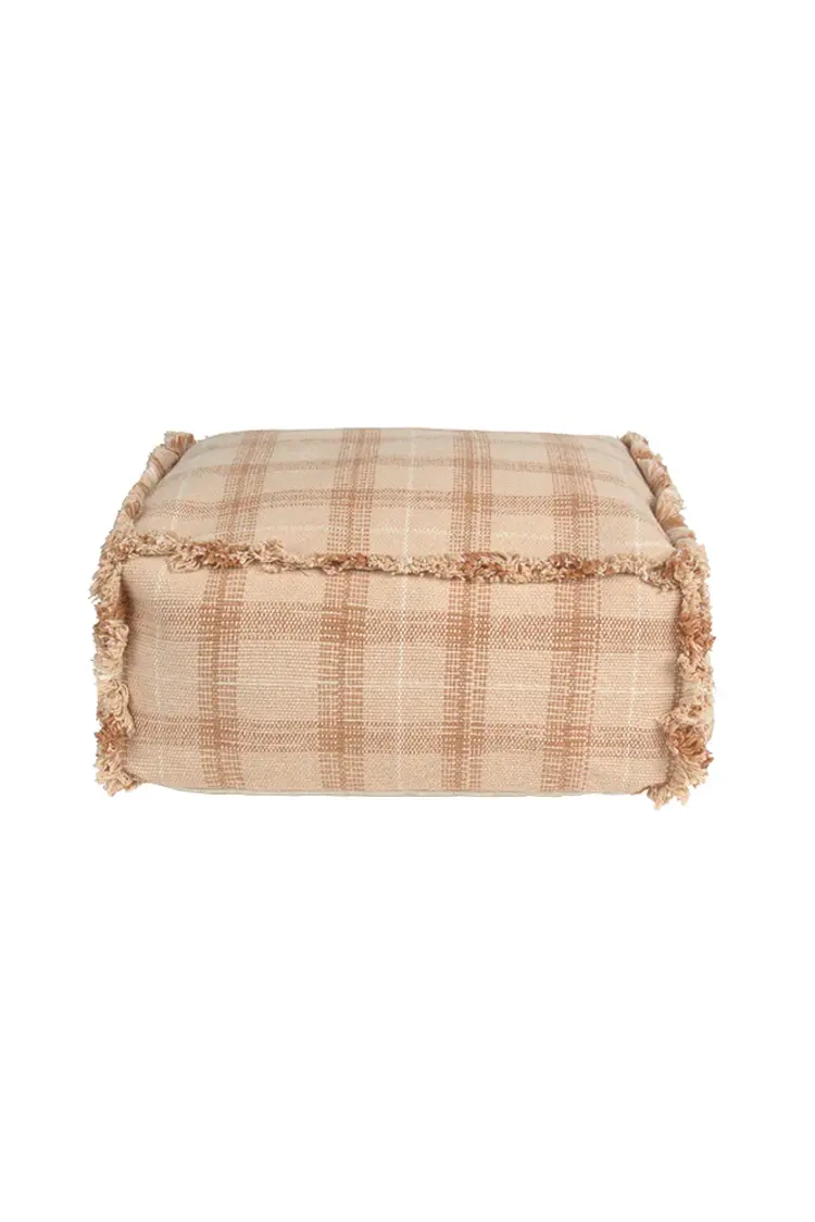 Lorena Canals Handloom Pouf - Rose
