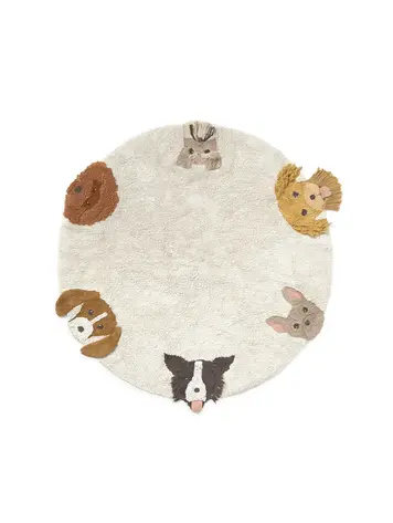 Lorena Canals Wasbaar Tapijt - Dogs