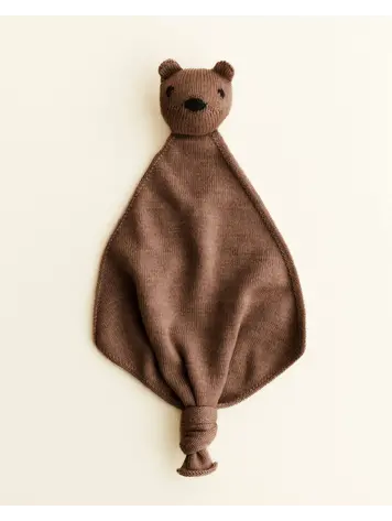 Hvid Teddy Tokki - Mocha