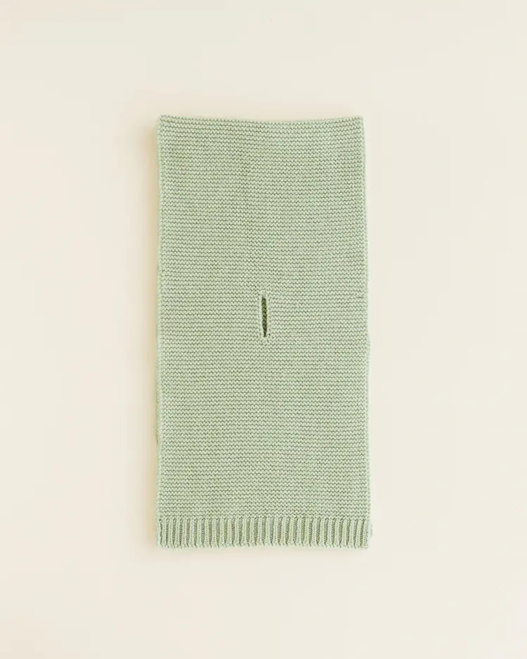 Hvid Scarf Ivo - Mint