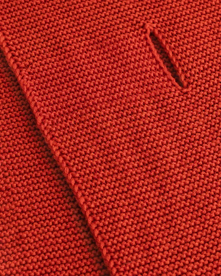 Hvid Sjaal Ivo - Red