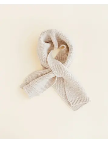 Hvid Scarf Ivo - Cream