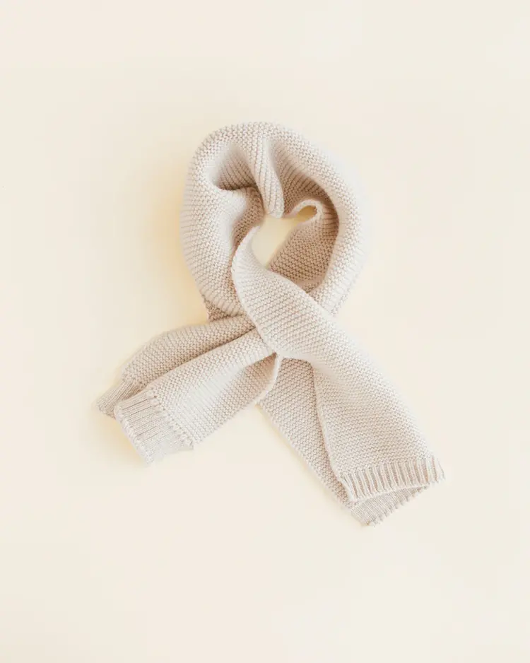 Hvid Scarf Ivo - Cream