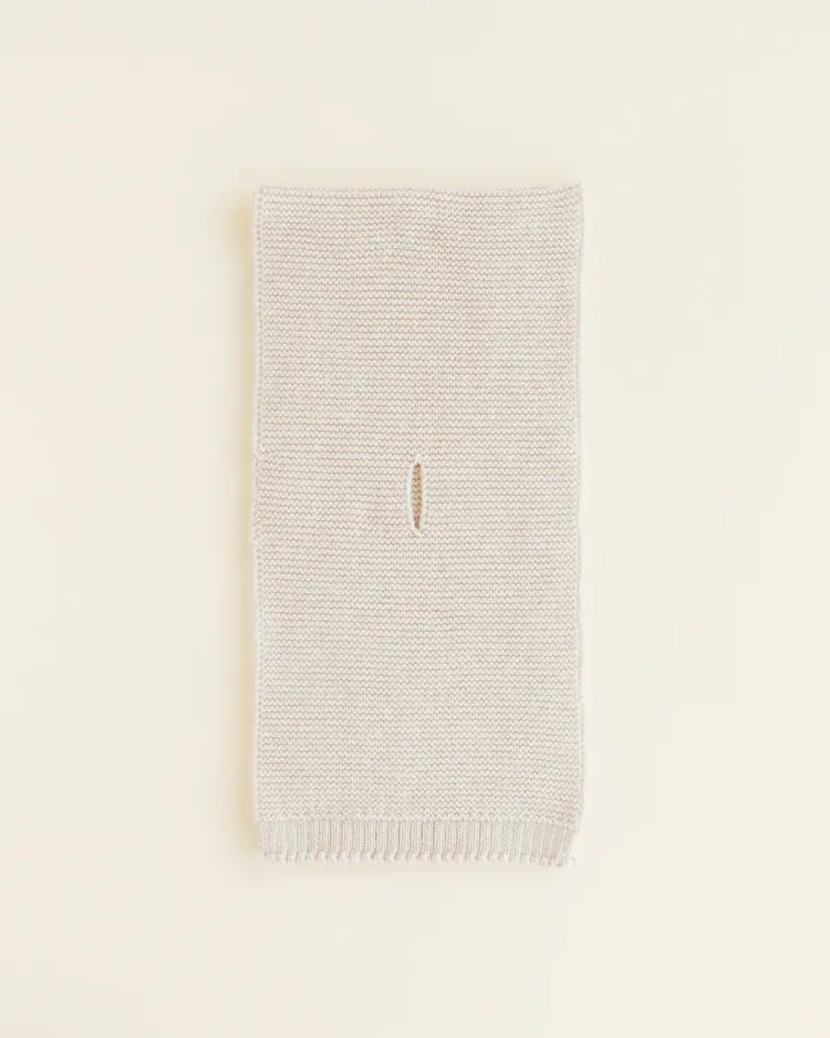 Hvid Scarf Ivo - Cream