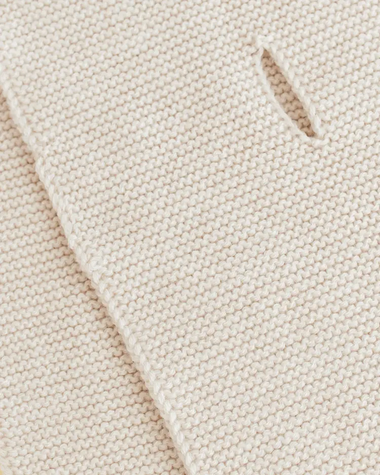 Hvid Scarf Ivo - Cream