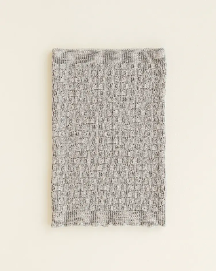 Hvid Tube scarf Gigi - Pebble