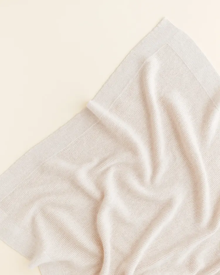 Hvid Blanket Gust - Cream