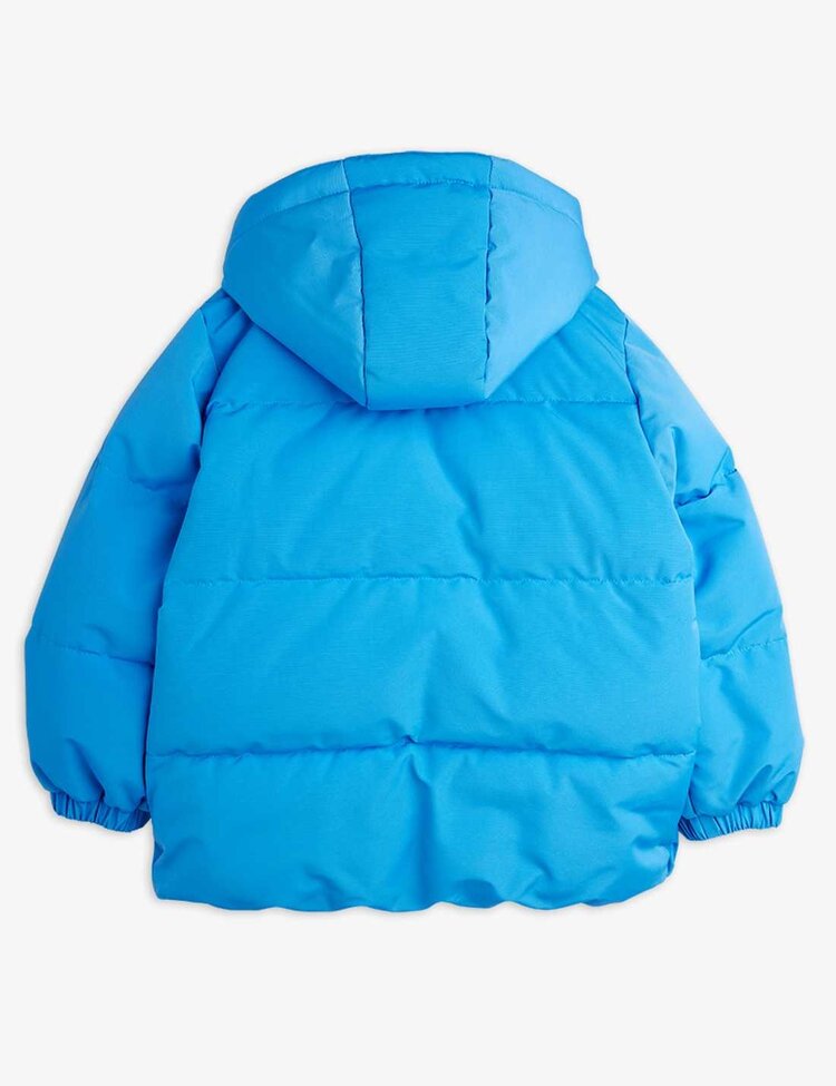 Mini Rodini Solid Heavy Puffer - Blue