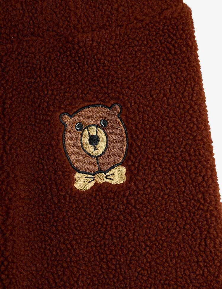 Mini Rodini Bear EMB Pile Trousers