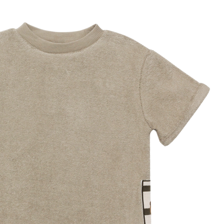 Donsje Amsterdam Thommy Shirt Bear - Dusty Green