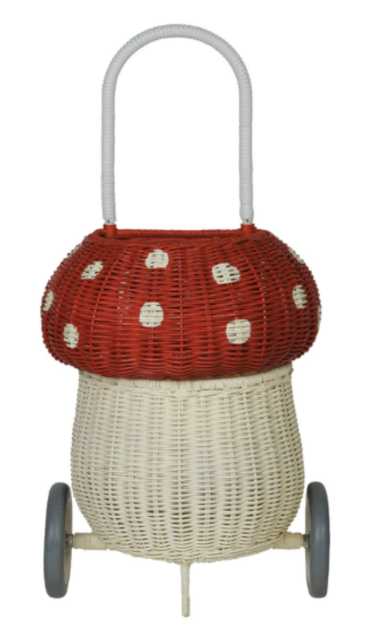 Olli Ella Mushroom Luggy - Red