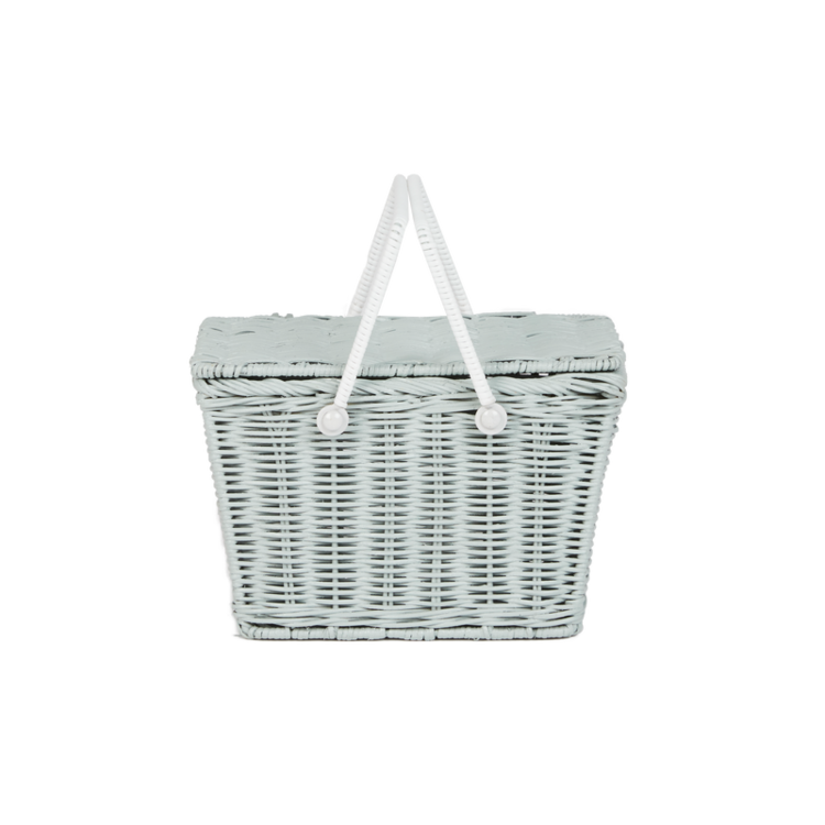Olli Ella Piki Rotan Mandje - Vintage Blue