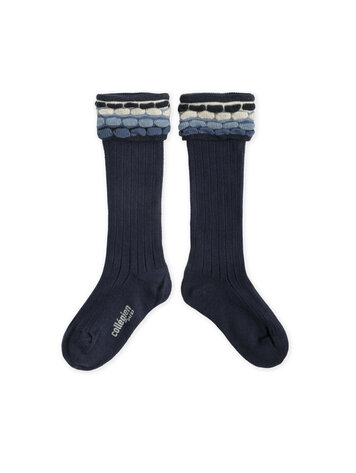 Collégien Steph - High Socks - Nuit Etoilée