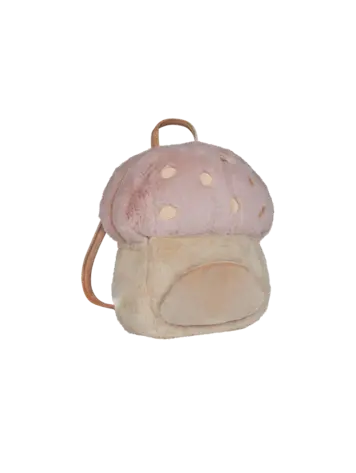 Olli Ella Hopalong Mushroom Backpack - Pink