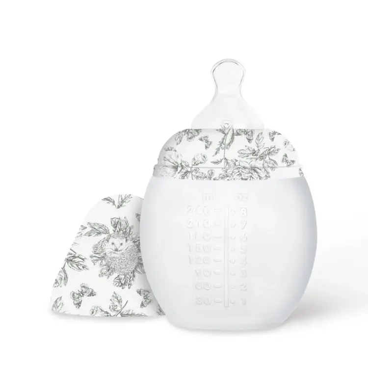 Elhée Feeding Bottle Tartine et Chocolate Grey -  240ml