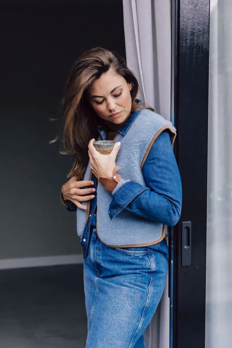 Alwero Gilet Camino - Icy Blue (Mama)